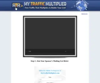 MYtrafficmultiplied.com(My Traffic Multiplied) Screenshot