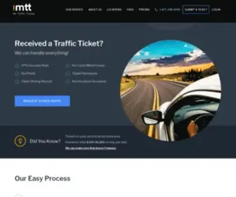 MYtraffictickets.com(Best traffic ticket dismissal lawyers) Screenshot