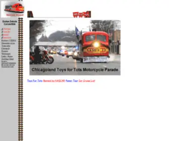 MYtrain.com(Santa Fe Super Chief parade train for special events) Screenshot