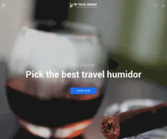 MYtravelhumidor.com(Travel humidor) Screenshot