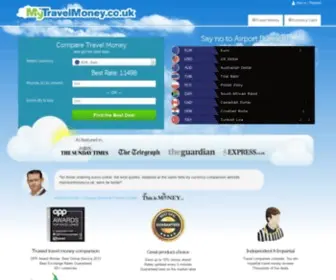 MYtravelmoney.co.uk(Compare Travel Money) Screenshot