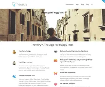 MYtravelry.com(Audio guides travel app for happy trips) Screenshot