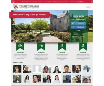 MYtrinityconnect.com.au(My Trinity Connect) Screenshot