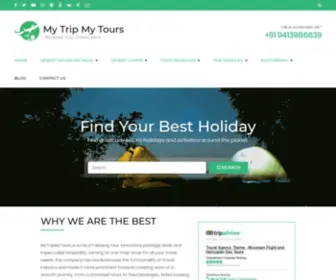 MYtripmytours.com(Best luxury resort) Screenshot