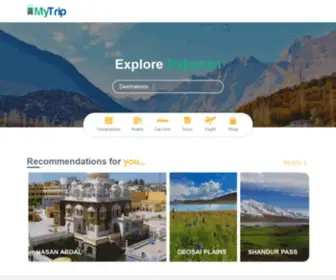 MYtrip.pk(Pakistan's Premium Travel Platform) Screenshot