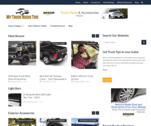 MYtruckneedsthis.com(Truck Accessory Reviews) Screenshot