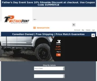 MYtruckpoint.ca(My Truck Point) Screenshot