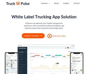 MYtruckpulse.com(White Label Trucking App Solution) Screenshot