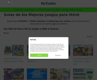 MYtruko.com(La mejor página de trucos para juegos de móvil 2023 ➡️) Screenshot