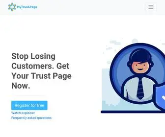 MYtrust.page(My Trust Page) Screenshot