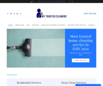 MYtrustedcleaners.com(My trusted cleaners) Screenshot