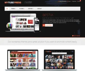 Mytubepress.com(Video Theme and Plugins for WordPress) Screenshot
