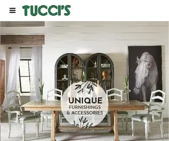 Mytuccis.com(Tucci's Unique Furnishing & Accessories) Screenshot