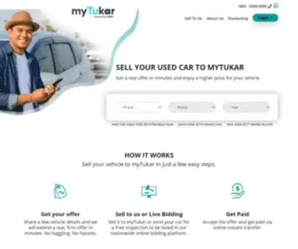 Mytukar.com(Malaysia's Digital Used Car Platform) Screenshot