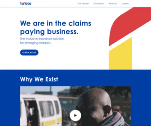 Myturaco.com(The inclusive insurance solution for emerging markets) Screenshot