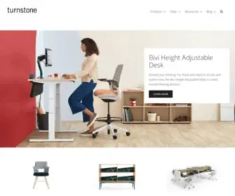 Myturnstone.com(Modern Office Furniture & Office Space Design) Screenshot