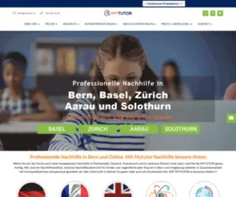 Mytutor.ch(Nachhilfe Bern) Screenshot