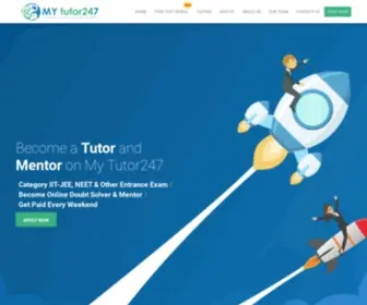 Mytutor247.in(Personal Mentorship for IIT) Screenshot