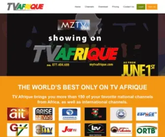 MYtvafrique.com(TV Afrique) Screenshot