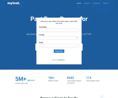 MYtvet.co.za(Mytvet SA) Screenshot