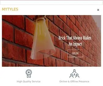 MYTyles.com(Buy Wall & Floor Tiles Online) Screenshot