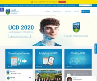 MyuCD.ie(UCD Undergraduate Courses) Screenshot