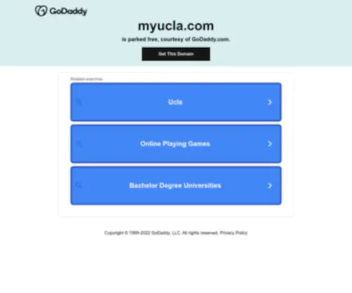 Myucla.com(Myucla) Screenshot