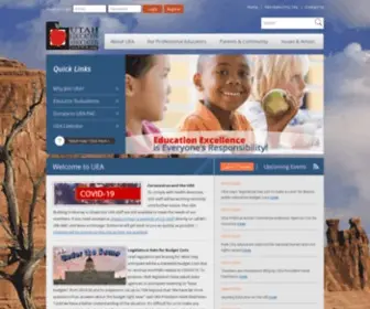 Myuea.org(Utah Education Association) Screenshot