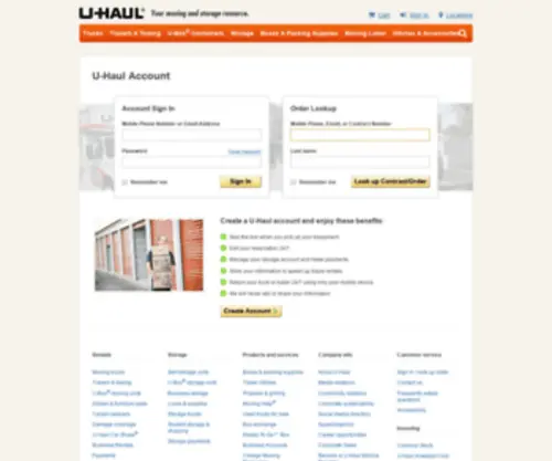 Myuhaul.com(Myuhaul) Screenshot