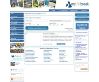 Myukbreak.com(United Kingdom & Republic of Ireland Accommodation) Screenshot