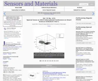 Myukk.org(Sensors and Materials) Screenshot