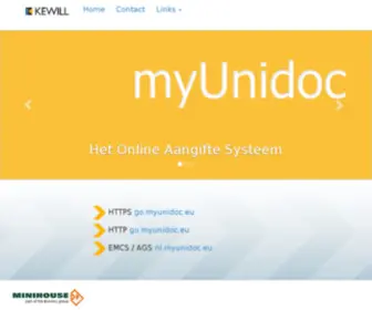 Myunidoc.eu(NCTS) Screenshot