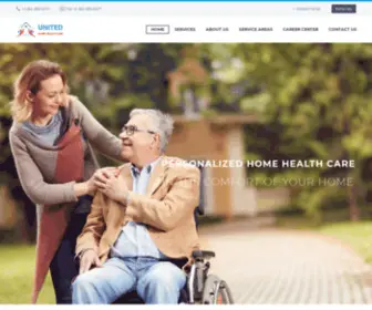 Myunitedhome.com(United Home Health Care) Screenshot