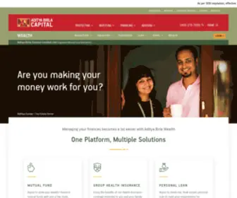 Myuniverse.co.in(Aditya Birla Finance Limited) Screenshot