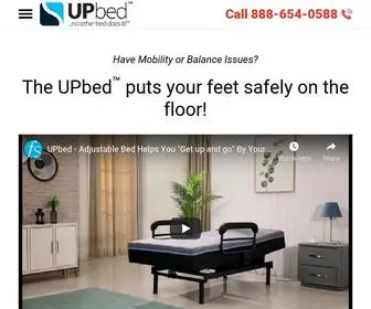 Myupbed.com(The UPbed) Screenshot