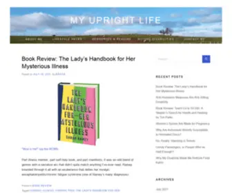 Myuprightlife.com(My Upright Life) Screenshot