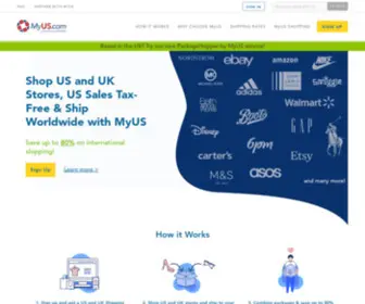 Myus.com(International Shipping & Shopping) Screenshot