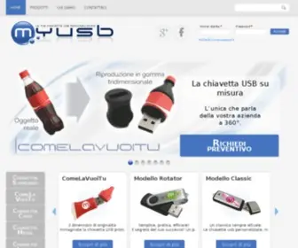 Myusb.it(Chiavette USB personalizzate) Screenshot