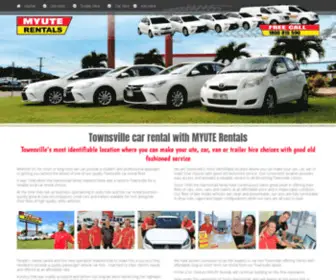 Myuterentals.com.au(My Ute Rentals Townsville) Screenshot
