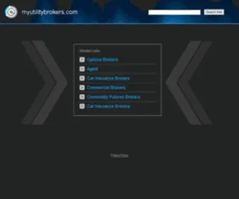 Myutilitybrokers.com(Active Domain Hosting) Screenshot