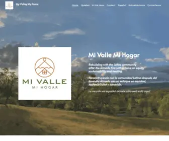 Myvalleymyhome.org(Mi Valle Mi Hogar) Screenshot