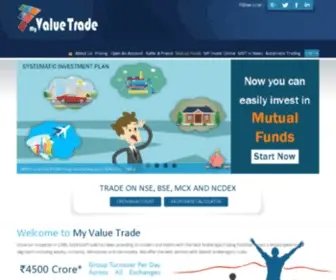Myvaluetrade.com(Since 2005) Screenshot