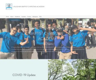 MYVbca.org(Vaughan Baptist Christian Academy) Screenshot