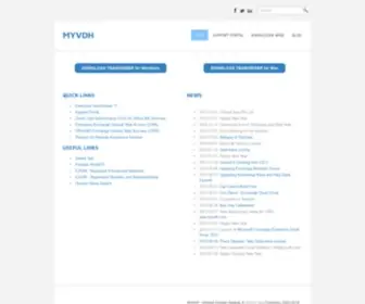 MYVDH.com(myVDH) Screenshot