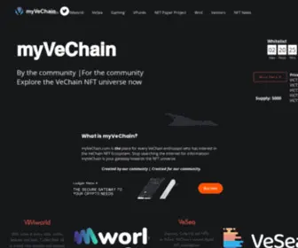 Myvechain.com(Home) Screenshot