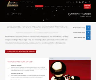 Myvegasnet.com(COMMUNITY CENTER) Screenshot