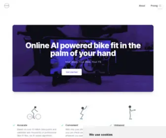 Myvelofit.com(MyVeloFit) Screenshot