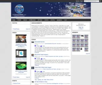 Myversacamm.com(An online network of print/cut users) Screenshot