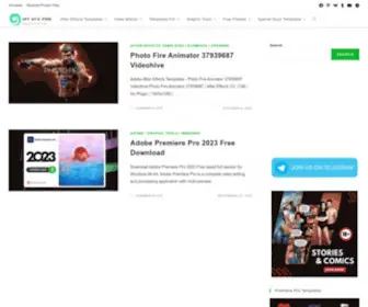 MYVFXpro.com(After Effects Templates) Screenshot