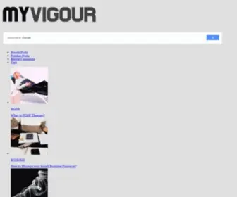 Myvigour.com(Write For US Technology) Screenshot